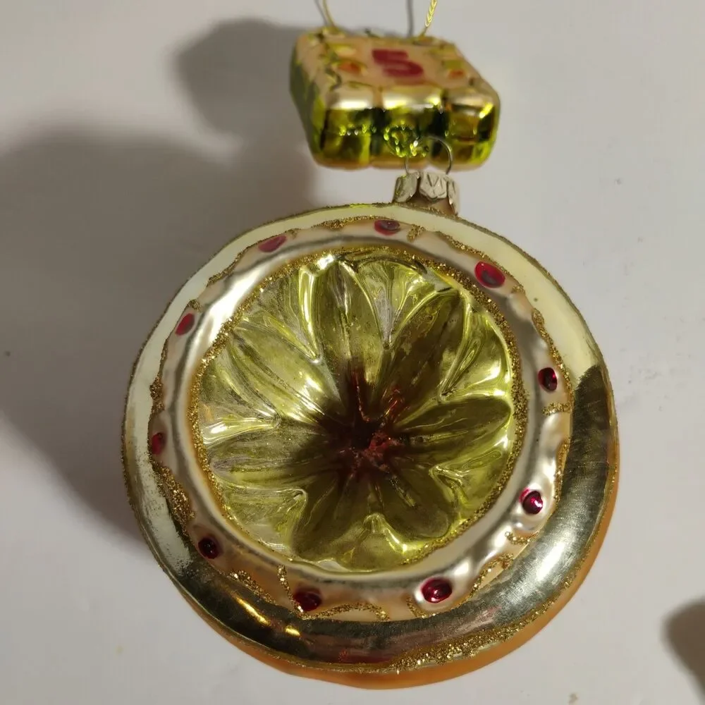 Grande Living 12 Days of Christmas  Glass Tree Ornaments 4,5,6 by Dillard's